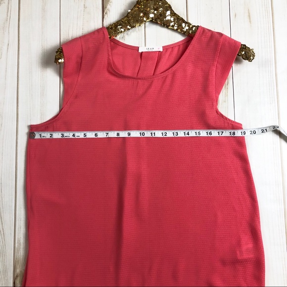❗️Last 3! S-L Coral sleeveless top - Picture 6 of 7